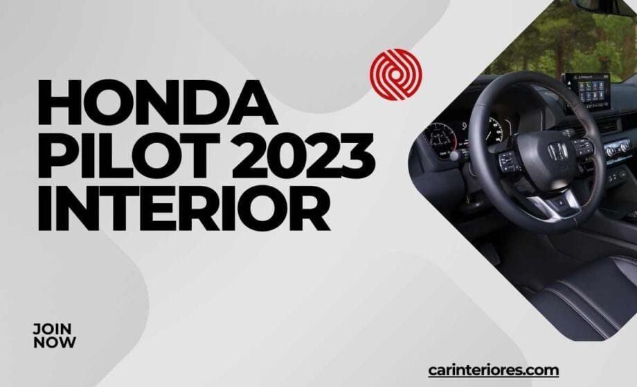 honda pilot 2023 interior