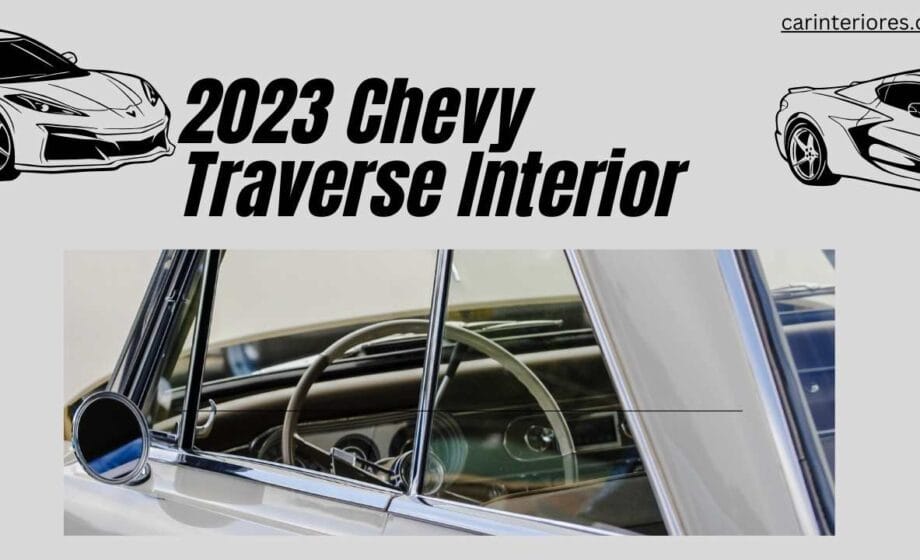 2023 Chevy Traverse Interior