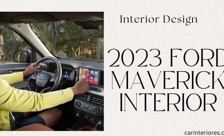 2023 Ford Maverick Interior