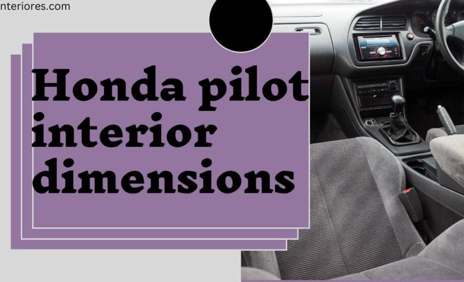 onda pilot interior dimensions